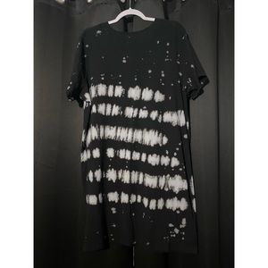 Forever 21+ acid wash Tshirt dress